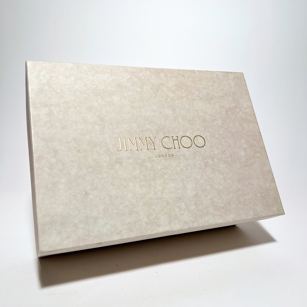 Jimmy Choo Romy 100 Silver Dusk BlueOmbre Glitter EU 36- - Picture 12 of 13
